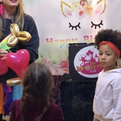 L'anniversaire Princesse Licorne tatouage à paillettes, maquillage hypoallergiénique