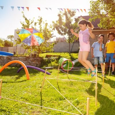Ninja warrior, un anniversaire sur le thème du jeu