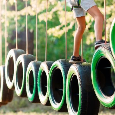 Anniversaire thème Ninja Warrior, des parcours et des défis