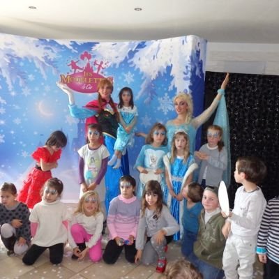 Mini Miss des neiges, l'anniversaire sur le thème de la reine des neiges